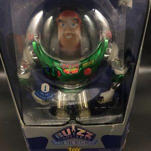 1998 Disney Toy story Holiday Hero Buzz Light Year Never open almost 14" tall